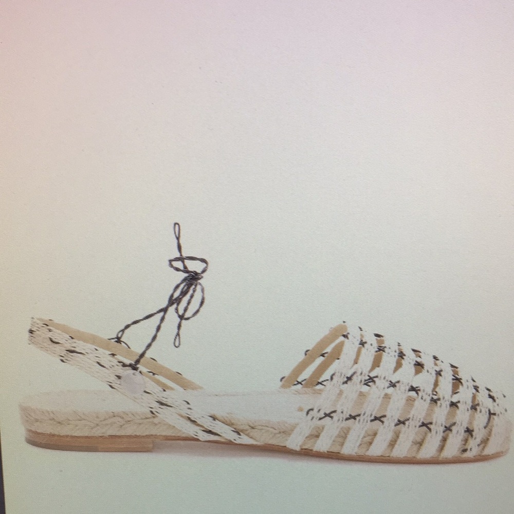 Ball Pages Calada woven hemp flats